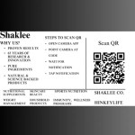Shaklee Business Card