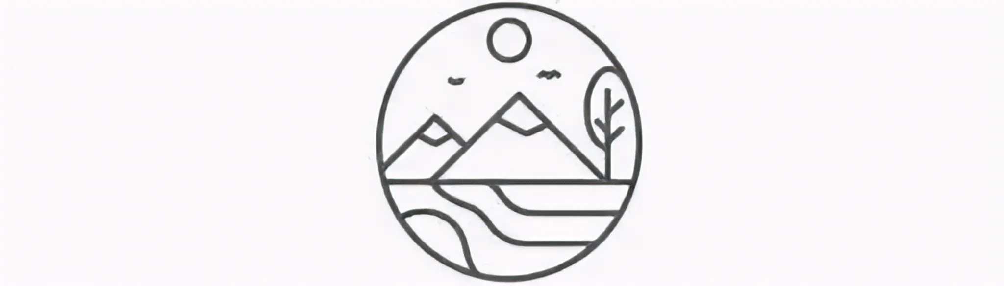 silohoutte of scenic landscape